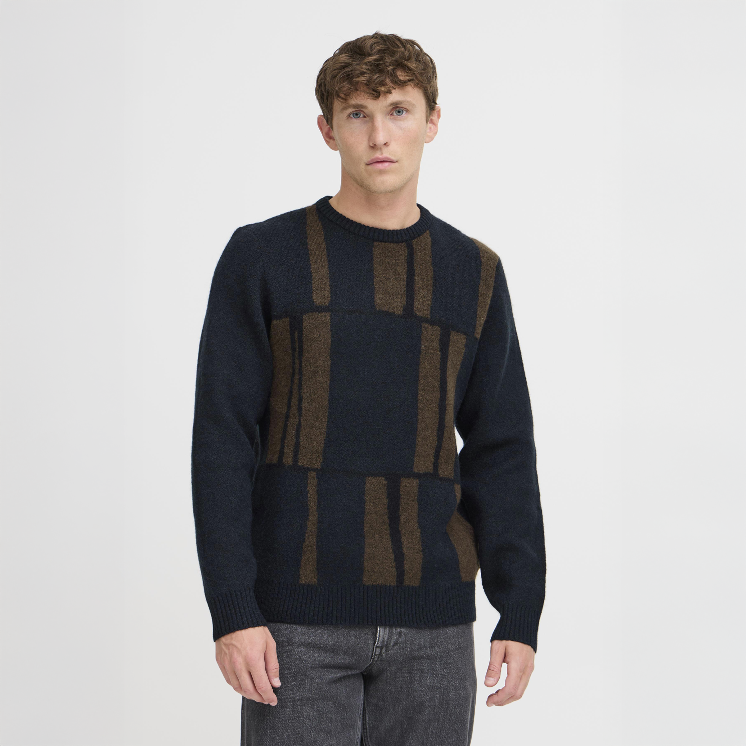 Blend Bert Herre Striktrøje - SALUTE - 2XL