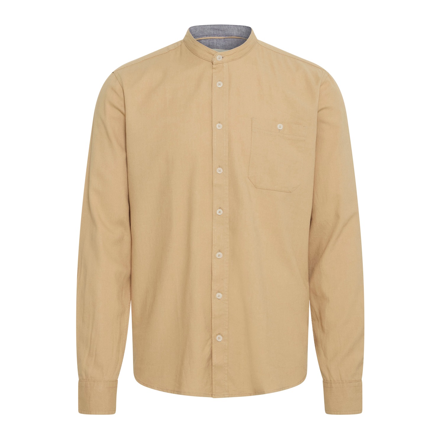 Blend Bobby Herre Skjorte i hørmix - Cornstalk - 2XL