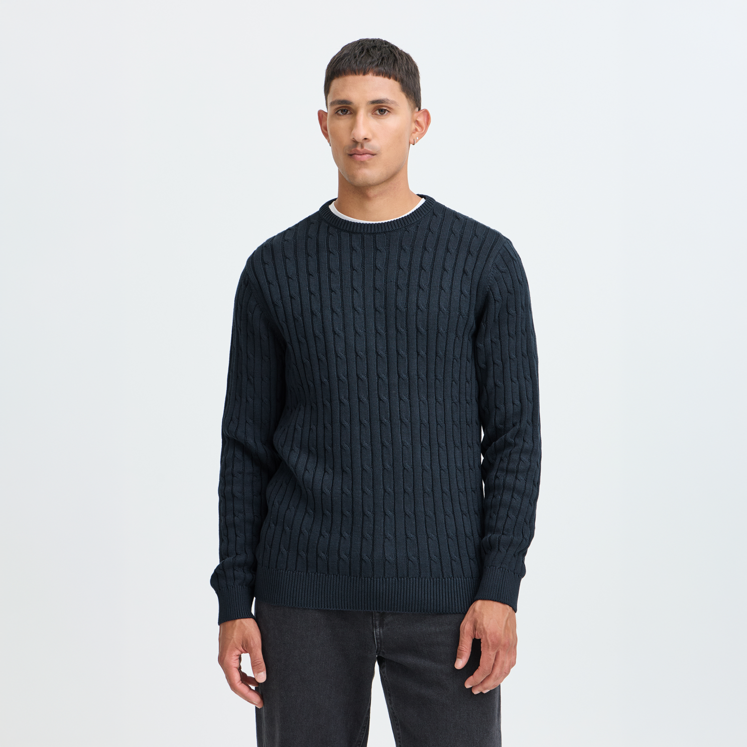 Blend Curt Herre Striktrøje - Salute - 2XL