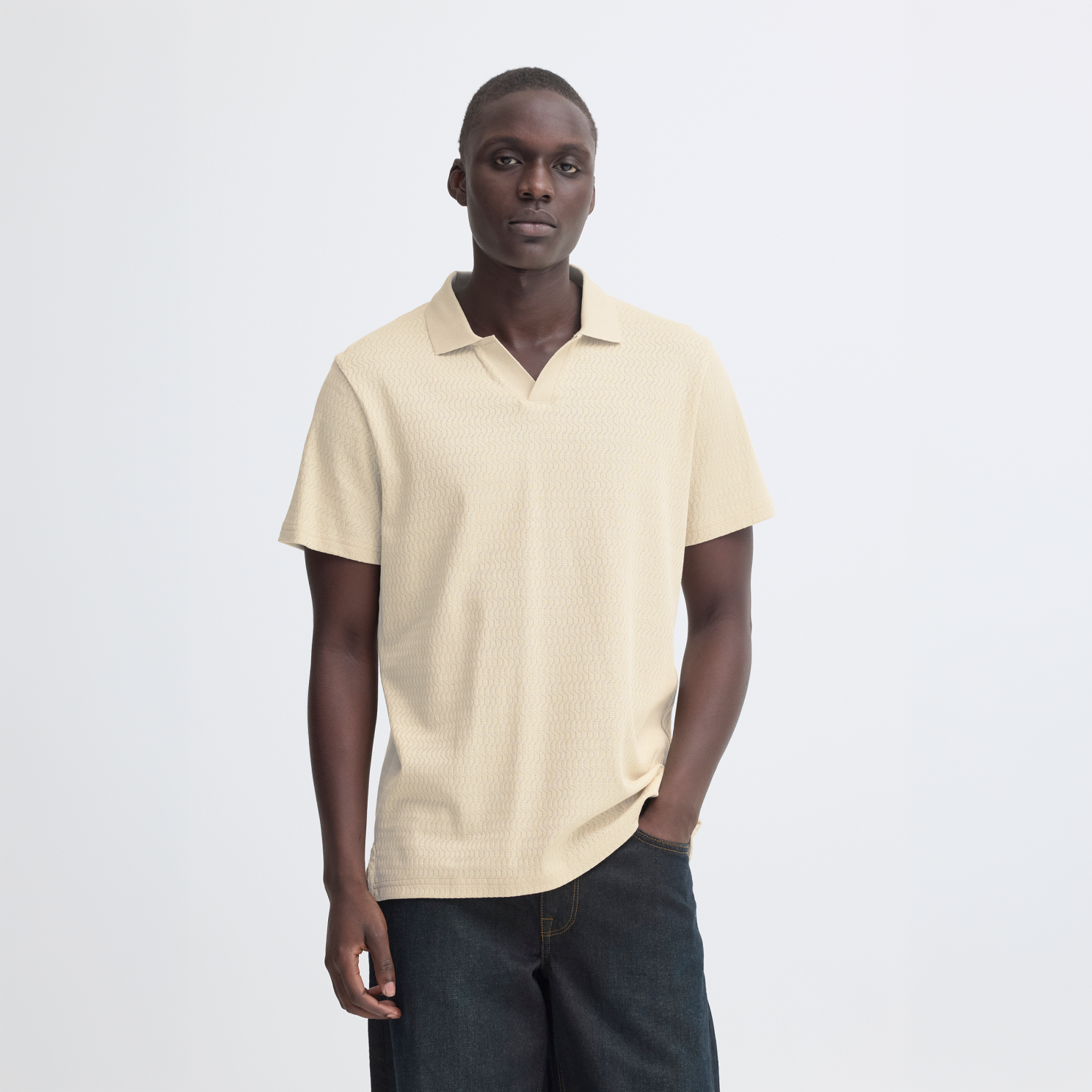 Blend Eskild Herre Polo - Oyster Gray - 3XL