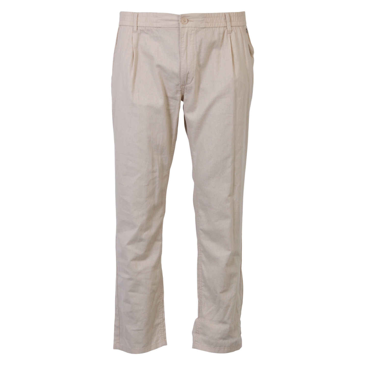 Blend Herre Bukser i hørmix Plus Size - Oyster Grey - 50/32