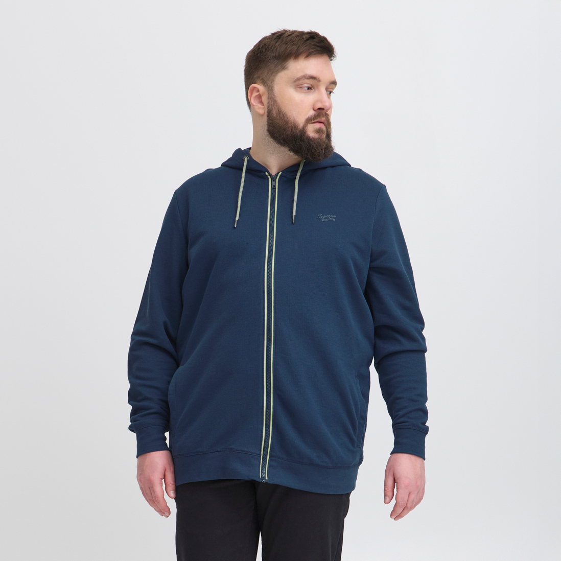 Blend Herre Hættetrøje - Dress Blues - 2XL