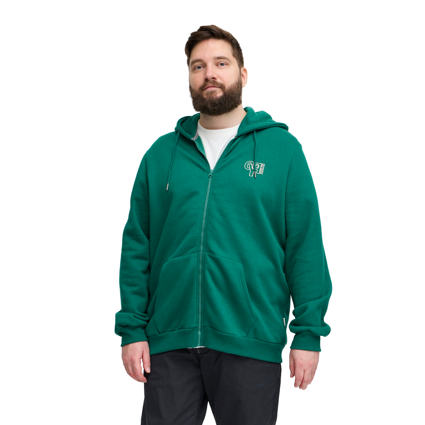 Blend Herre Hættetrøje Plus Size - Evergreen - 3XL