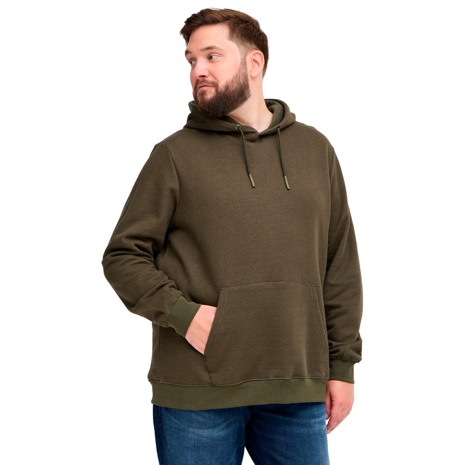 Blend Herre Hættetrøje Plus Size - Forest Night - 2XL