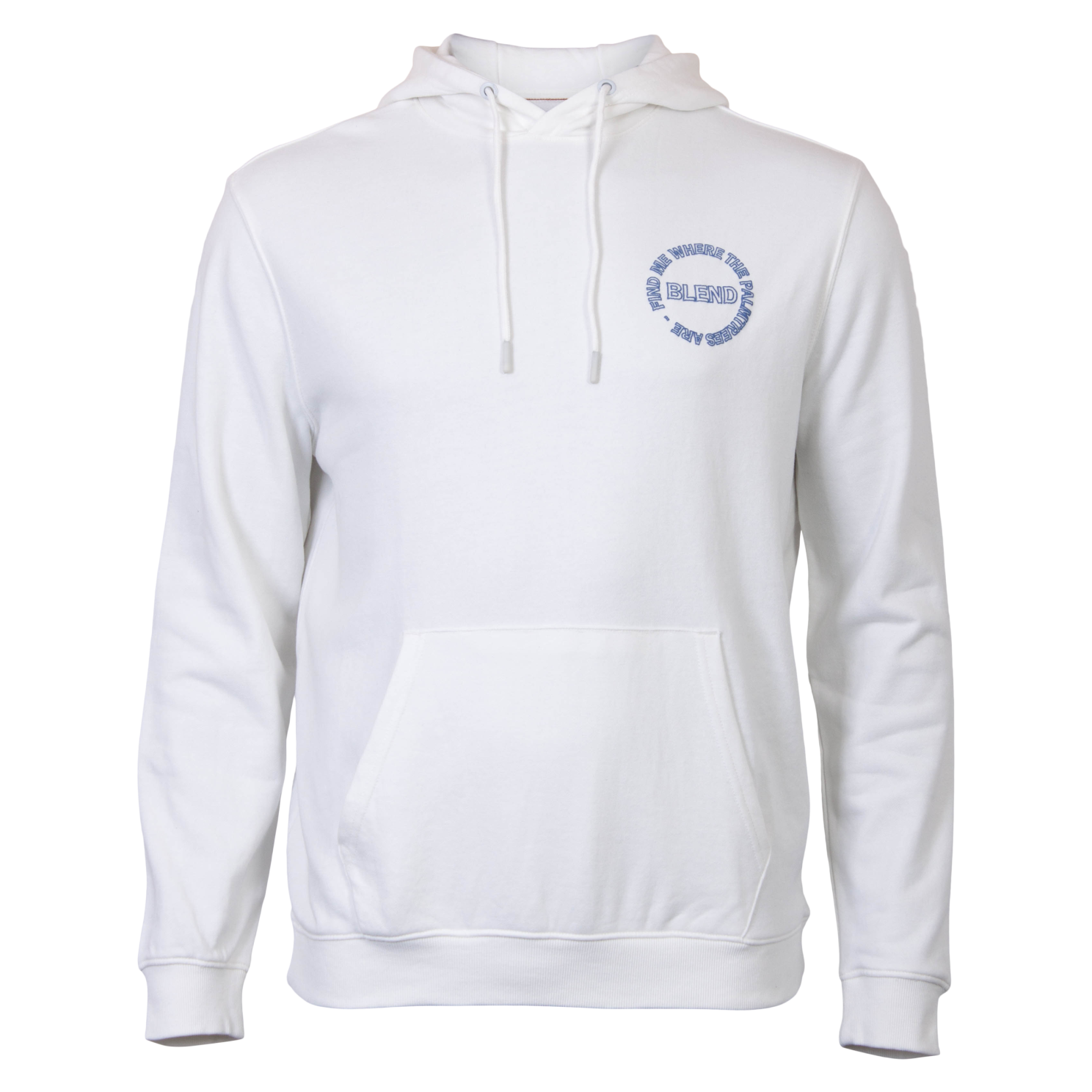 Blend Herre Hættetrøje Plus Size - Snow White - 3XL