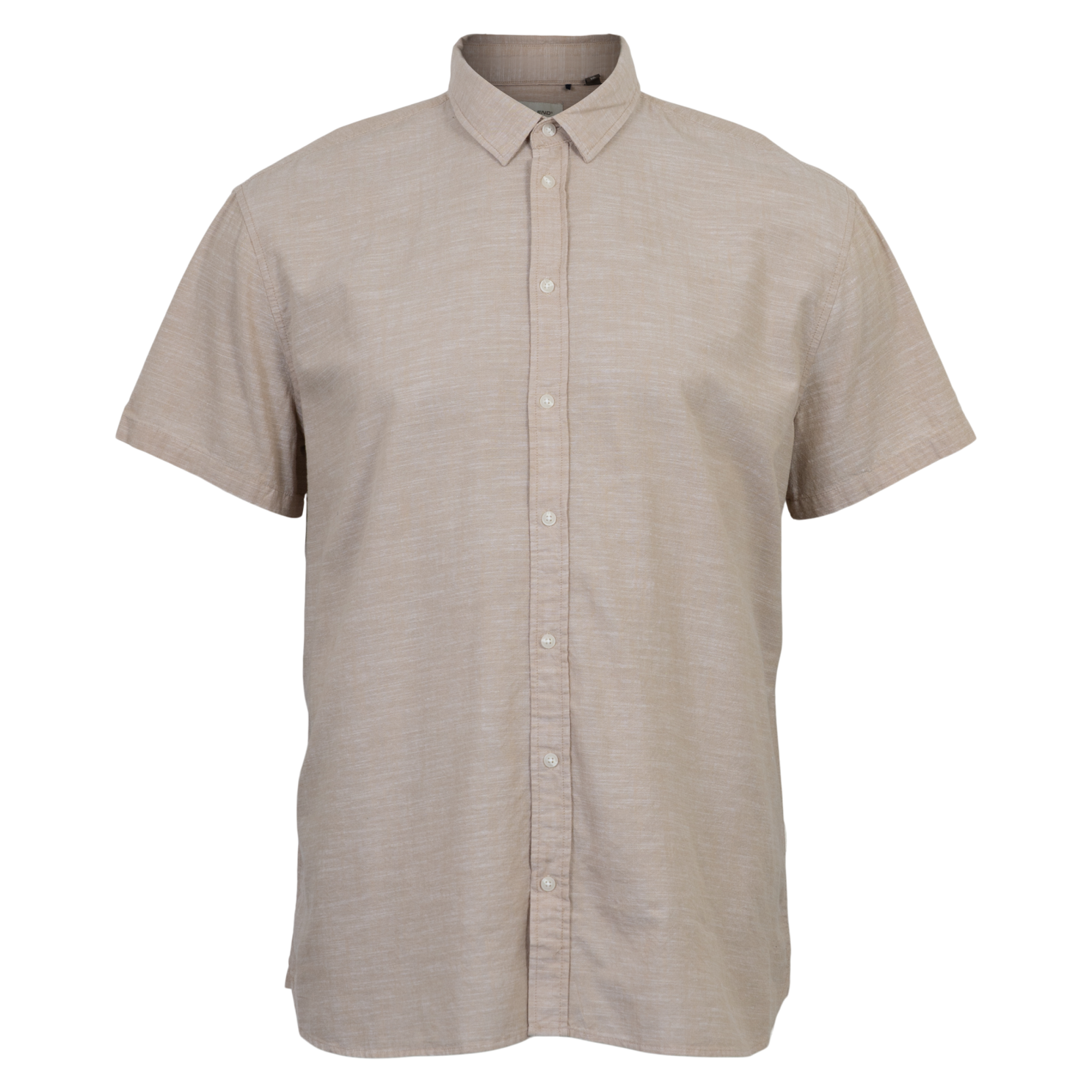 Blend Herre Kortærmet skjorte - Cornstalk - 5XL