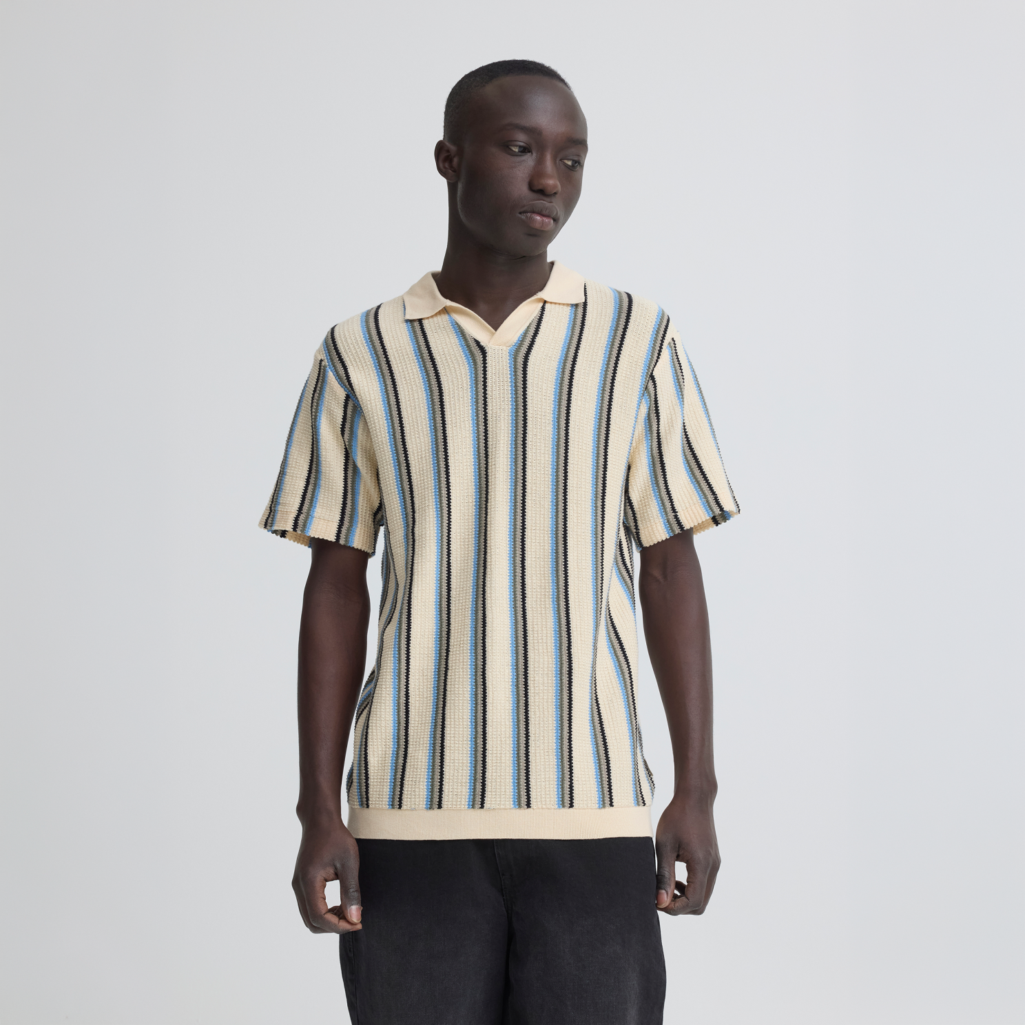 Blend Herre Polo - BLEACHEDSAND - XL