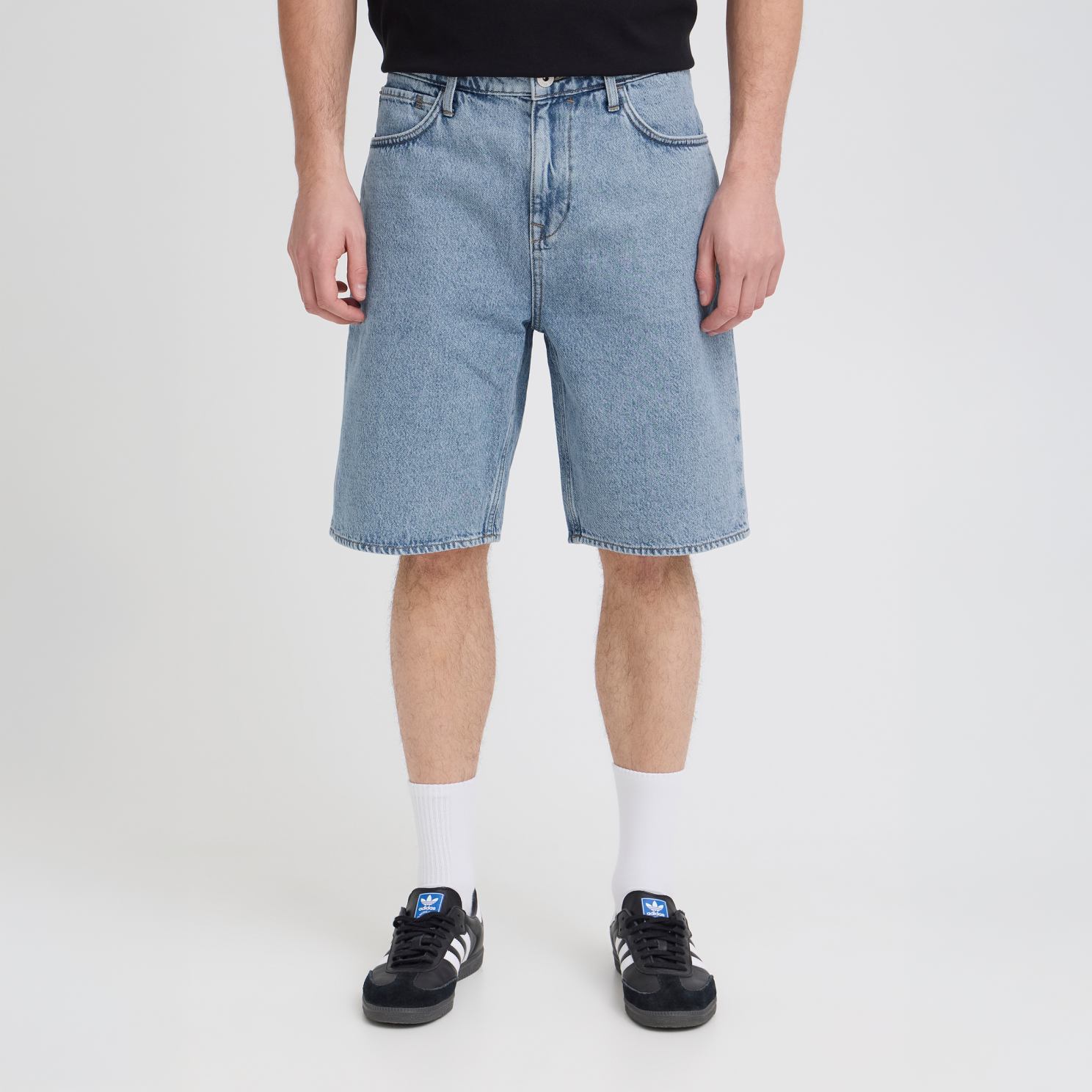 Blend Herre Shorts - Denim Light Blue - XL