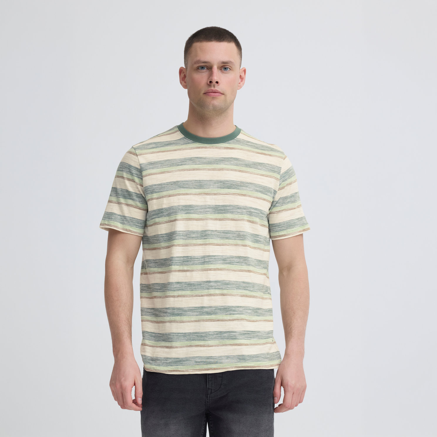 Blend Herre T-shirt - DUCK GREEN - 3XL
