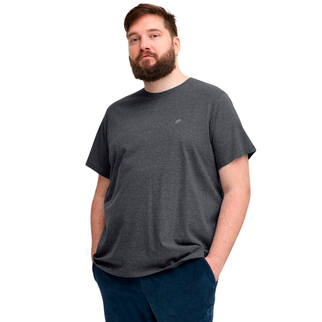 Blend Herre T-shirt Plus Size - Black - 6XL