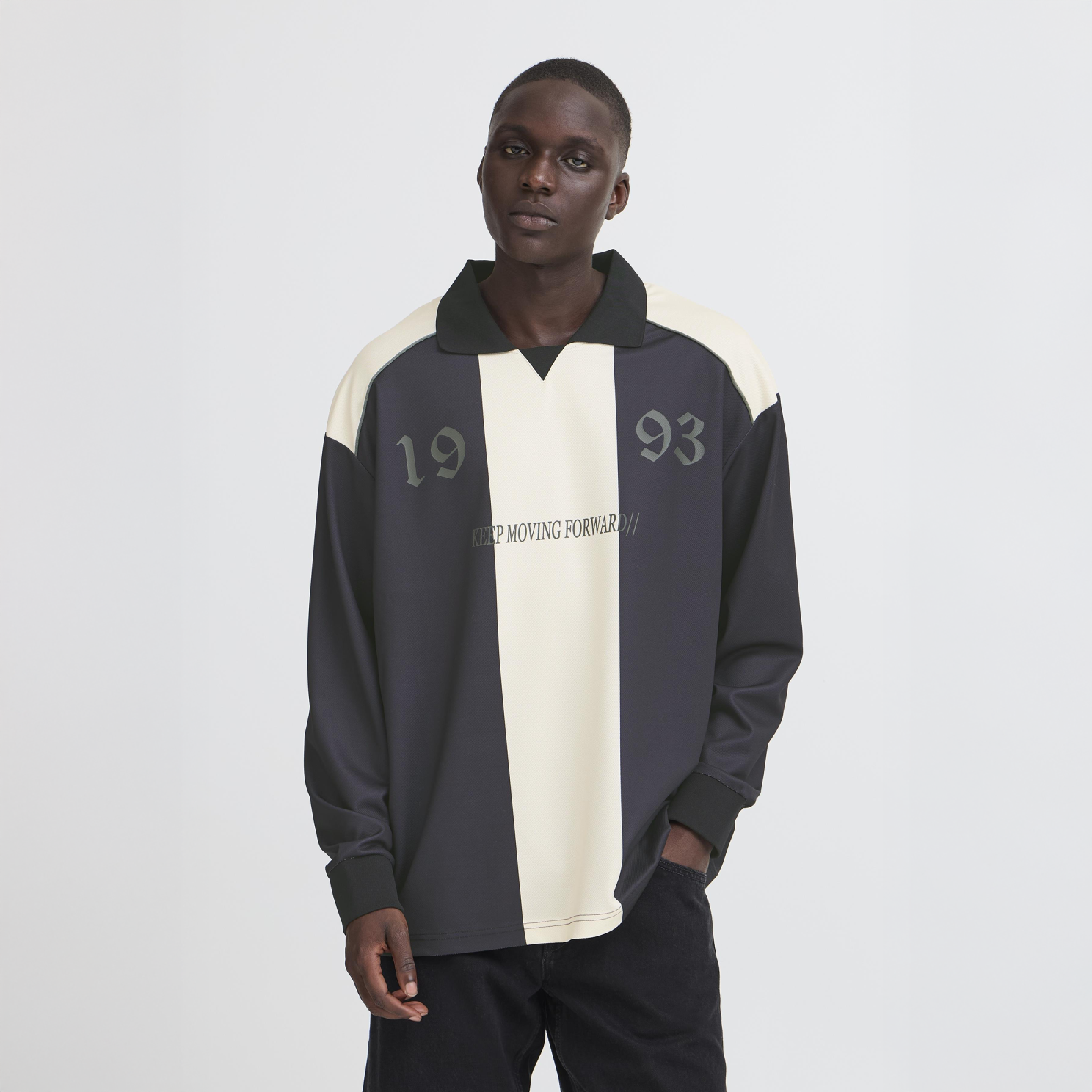 Blend Kai Herre Trøje - VANILLA ICE - XL
