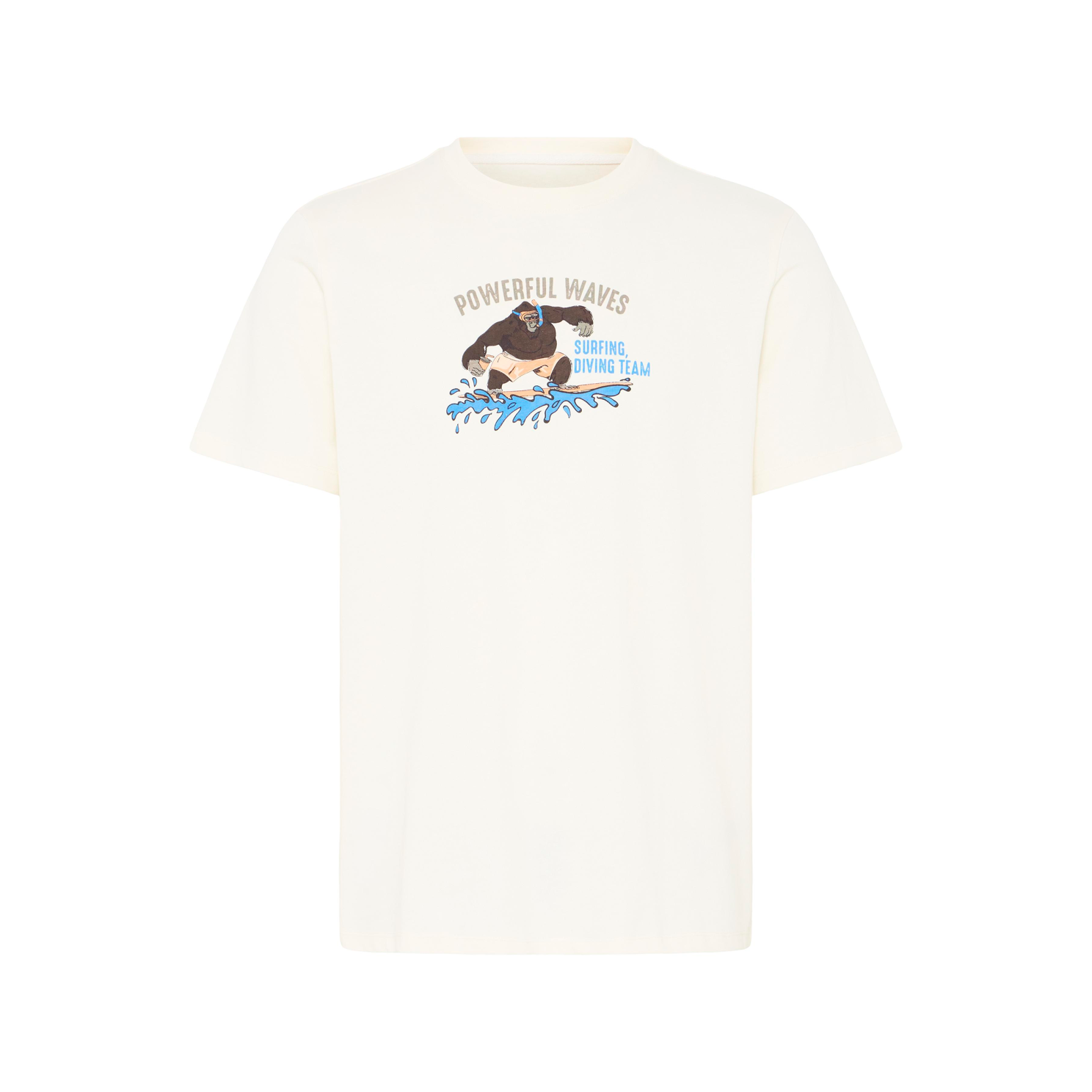 Blend Karsten Herre T-shirt - GORILLA VANILLA ICE - 5XL