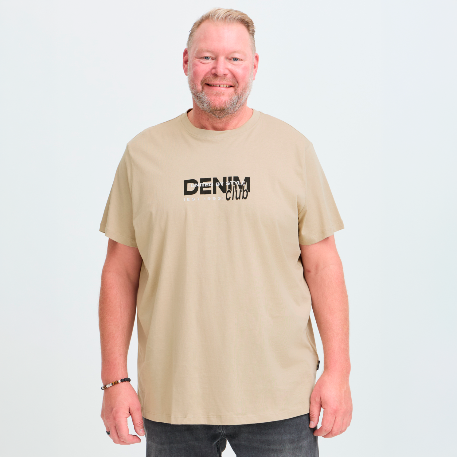 Blend Kasmir Herre T-shirt - CROCKERY - 6XL