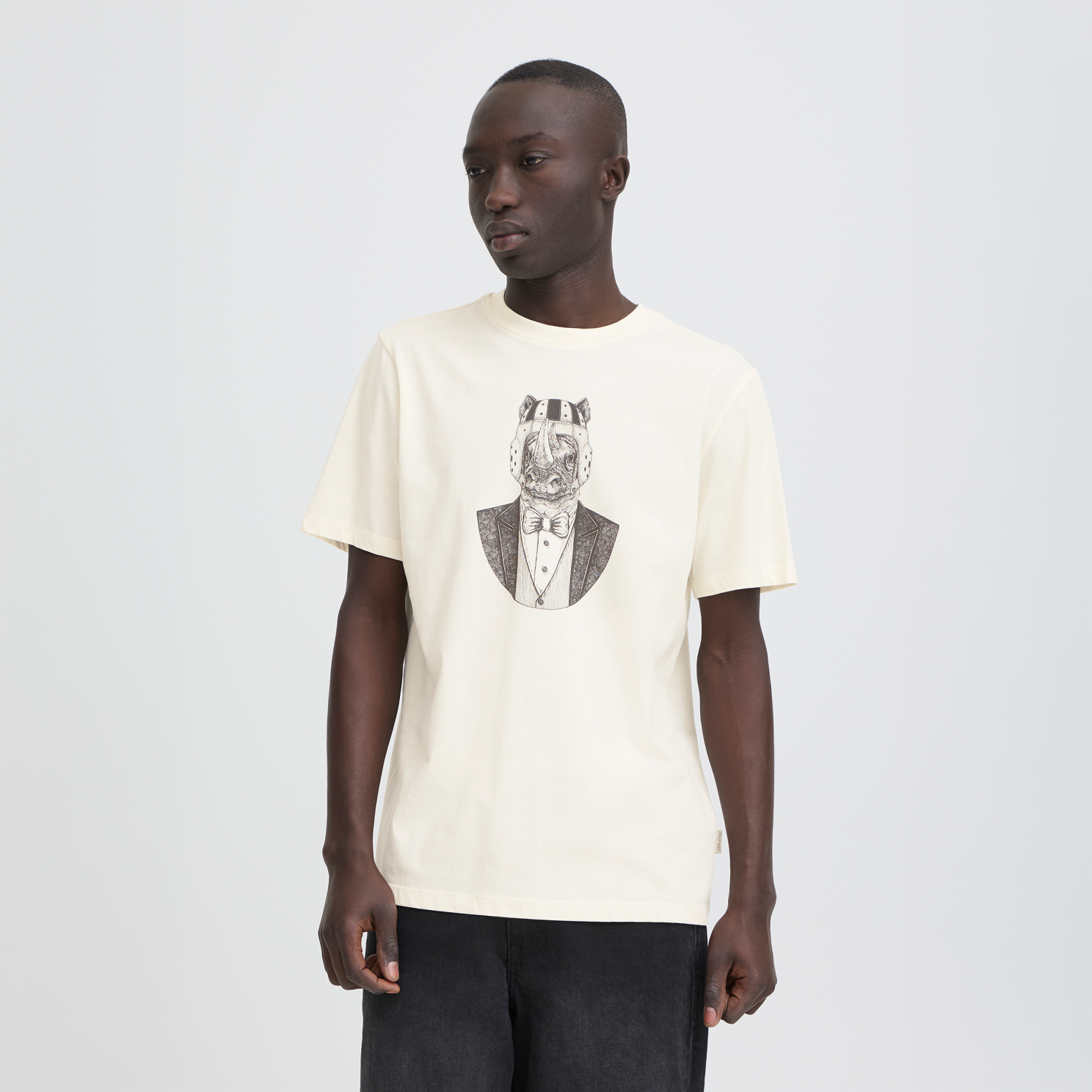 Blend Kay Herre T-shirt - VANILLA ICE - XL