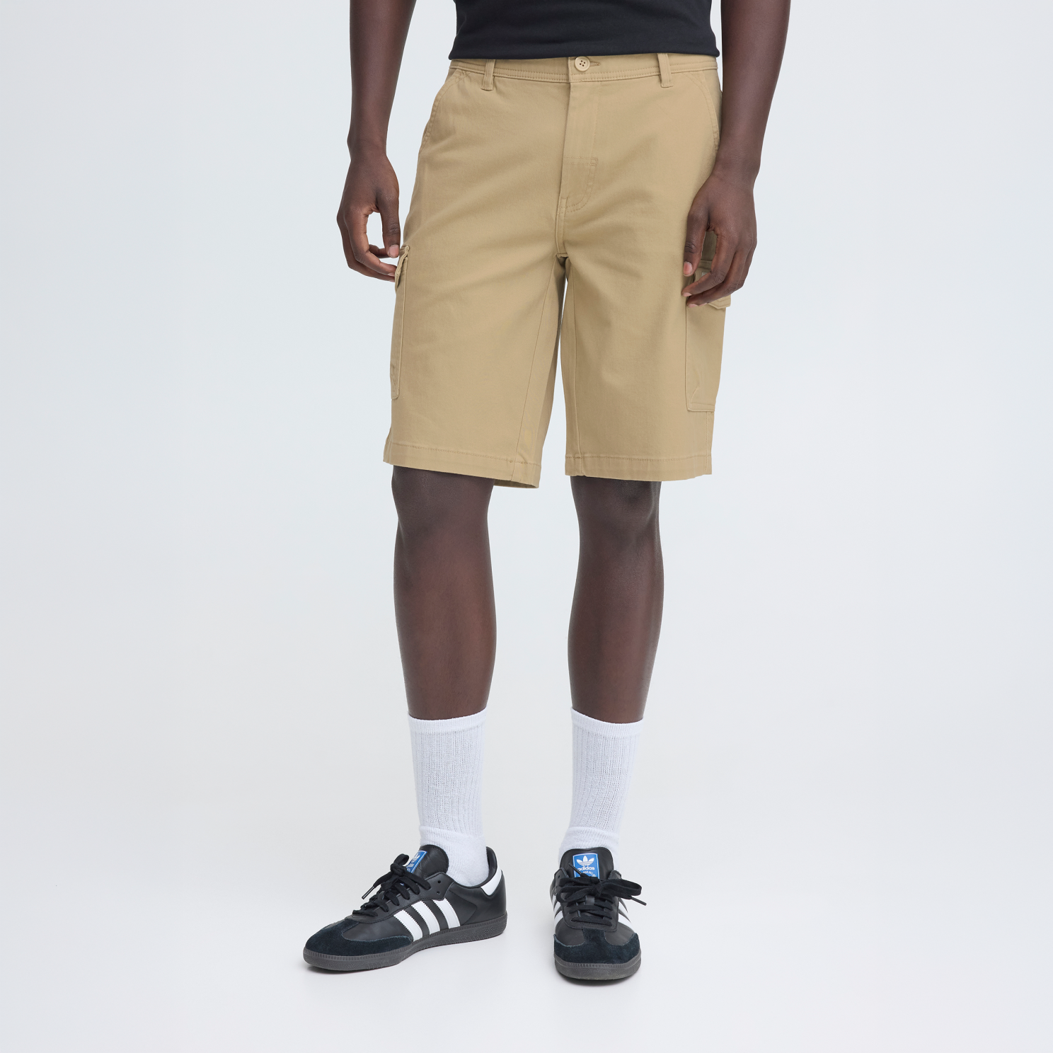Blend Mason Herre Shorts - Cornstalk - XL