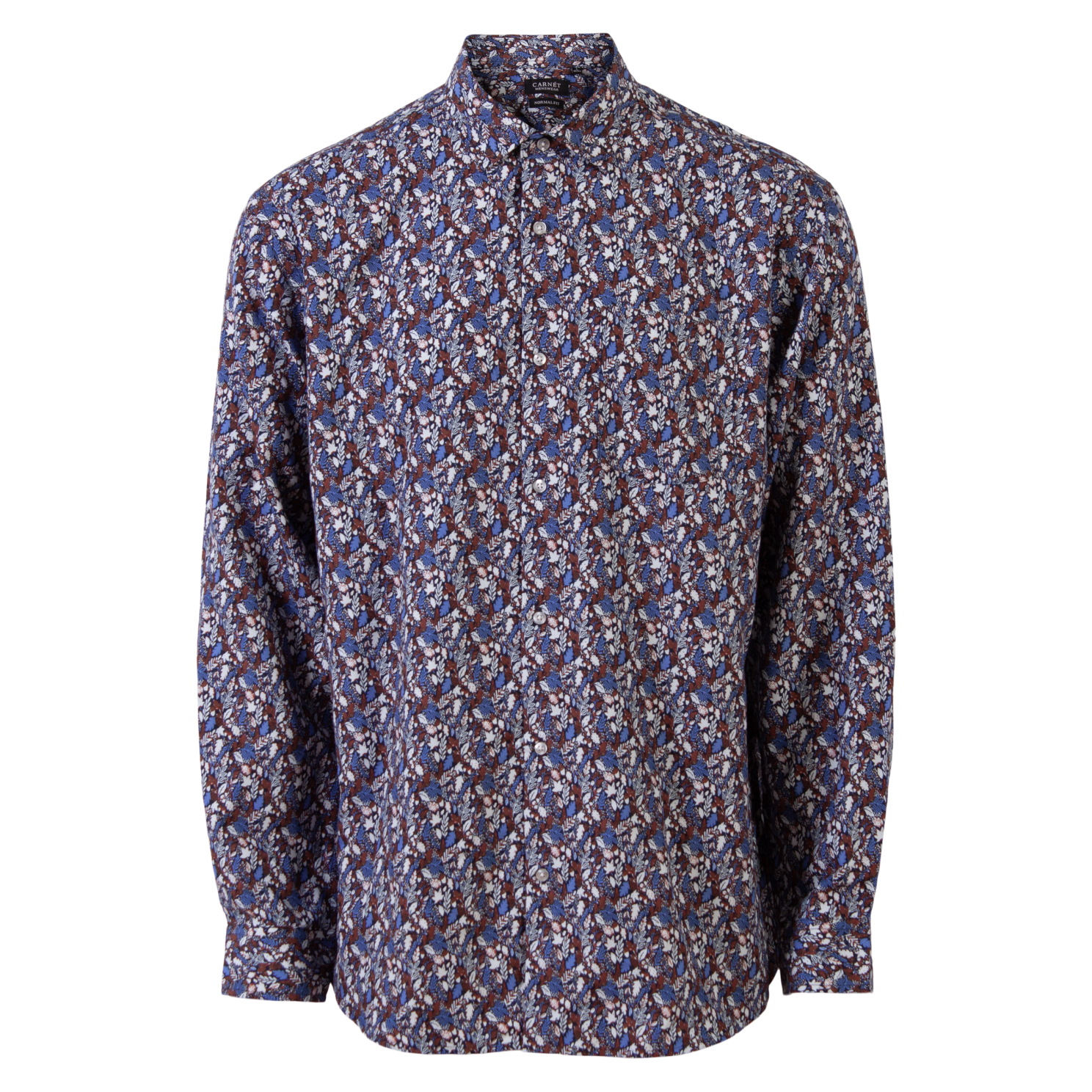 Carnét Bernhard Herre Skjorte - Maritime Blue - 2XL