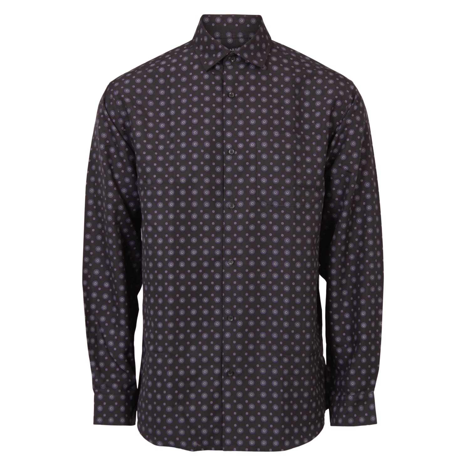 Carnét Bernhard Herre Skjorte Plus Size - Charcoal - 3XL
