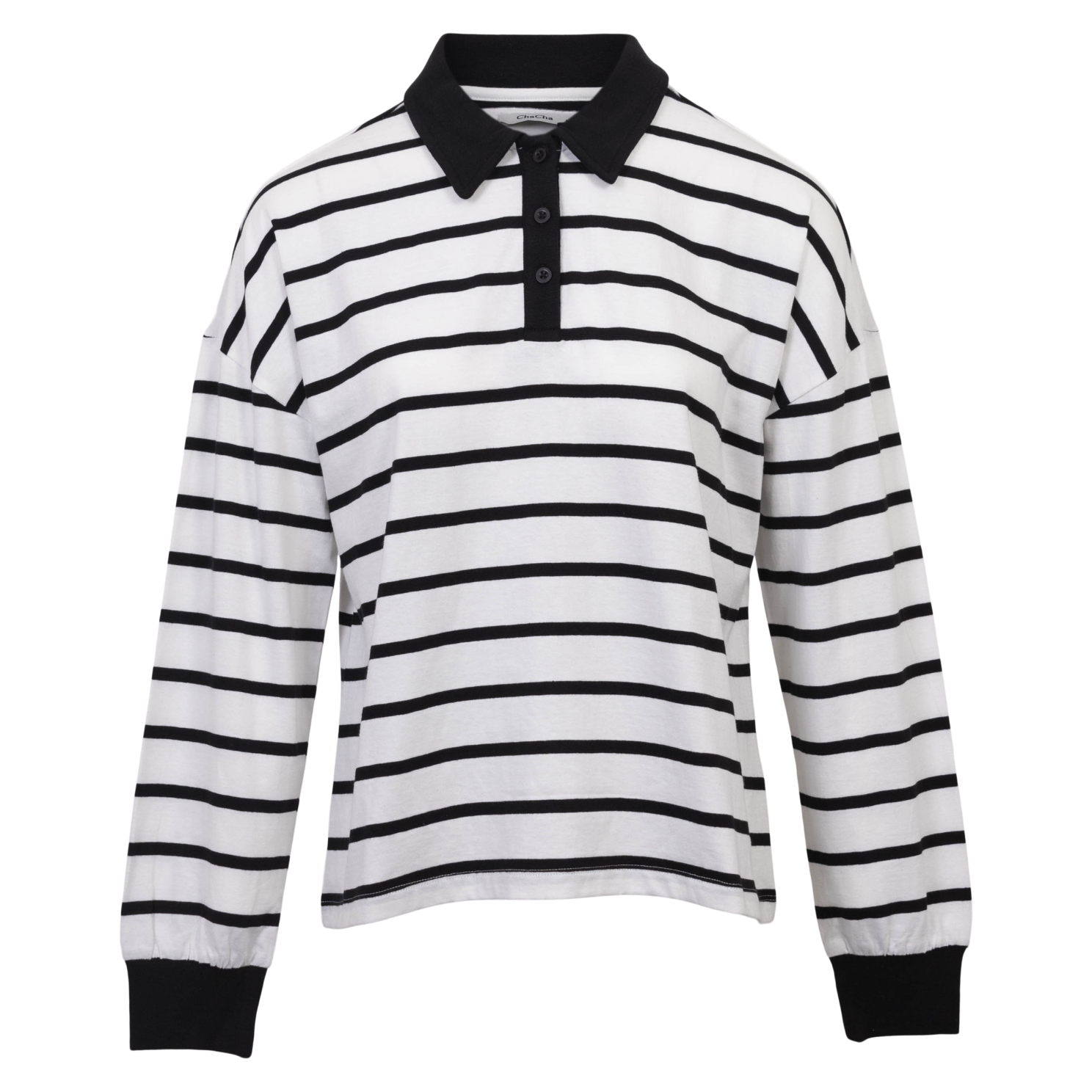 ChaCha Dame Polo - Black - 2XL