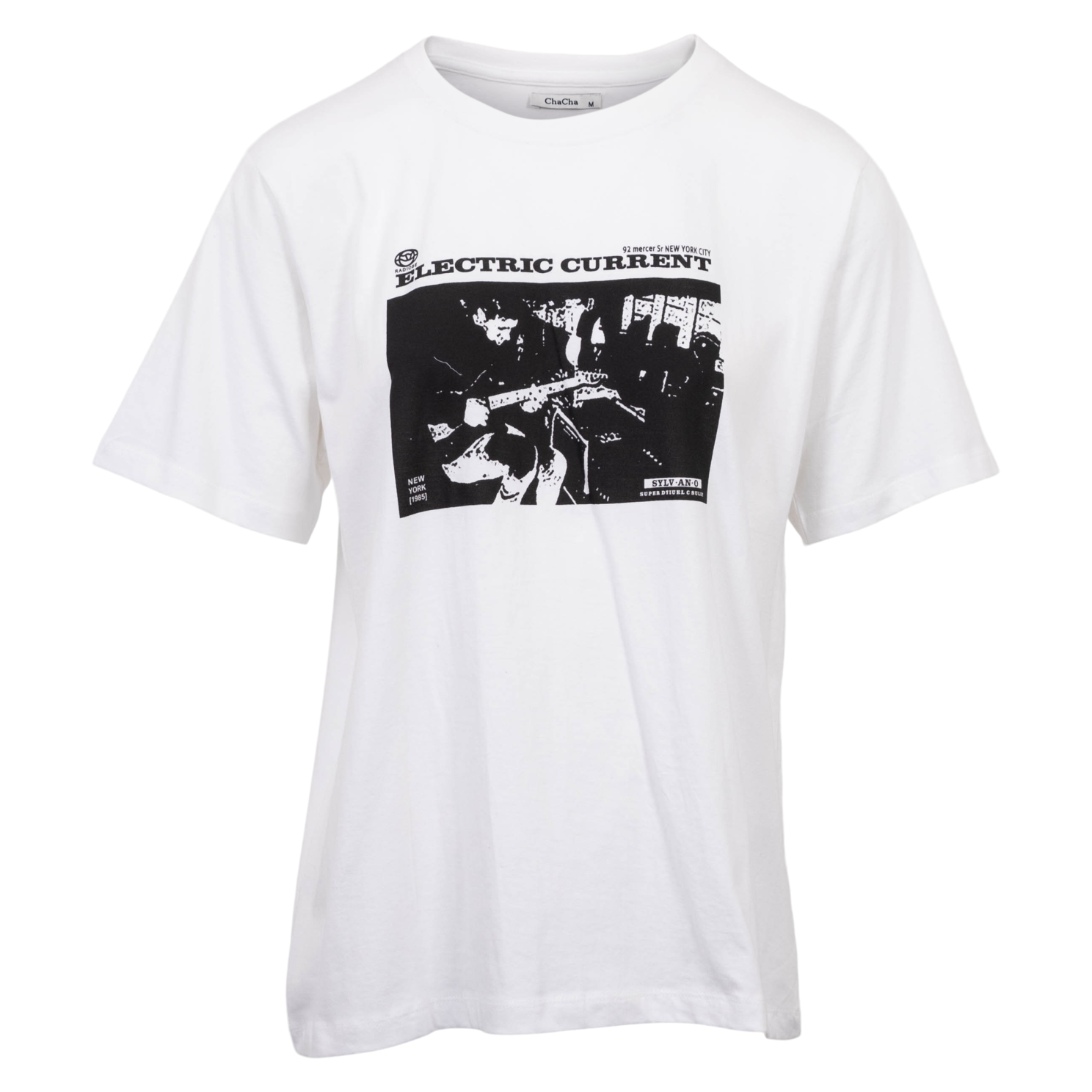 ChaCha Dame T-shirt - White - XL