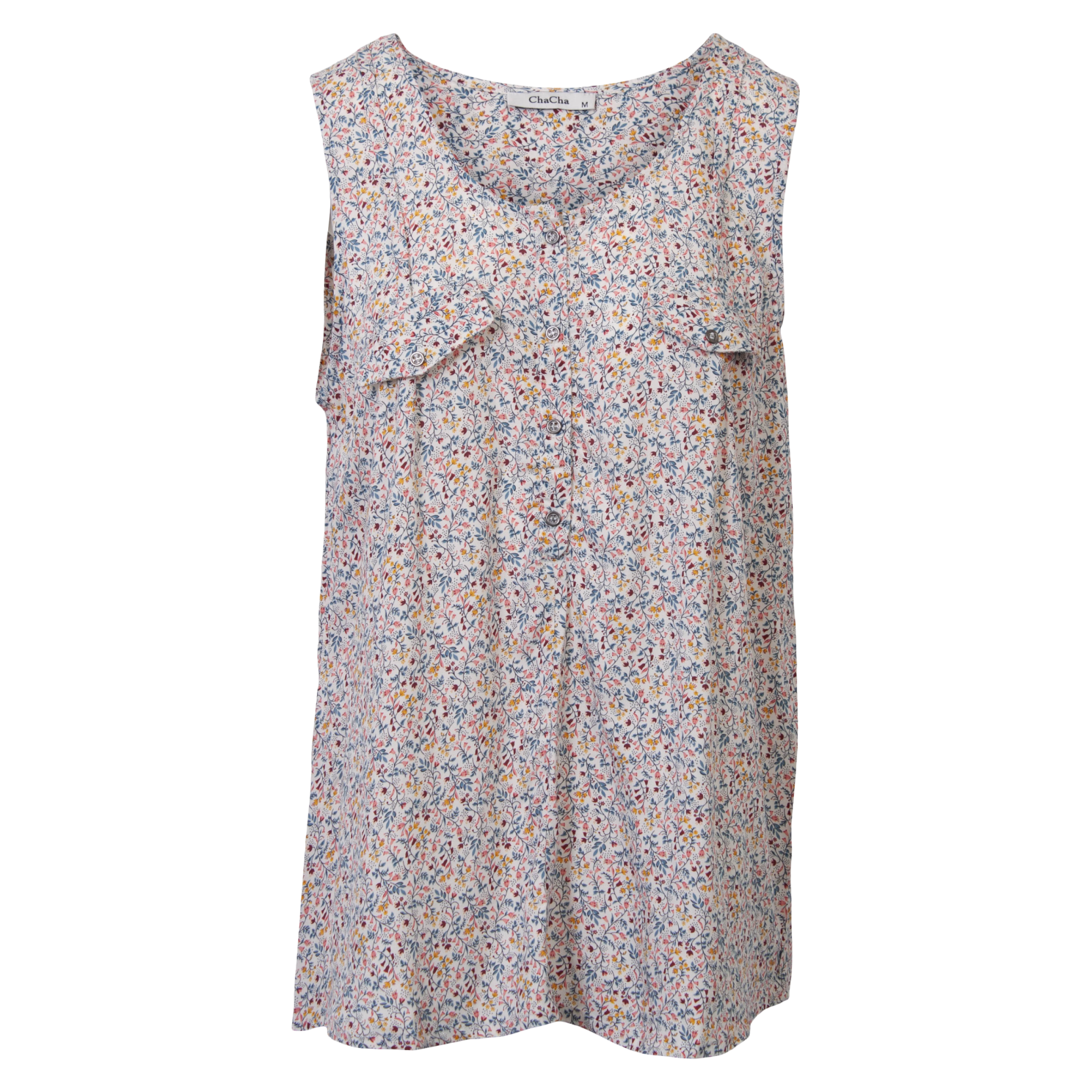 ChaCha Dame Top - Print 9 - XL
