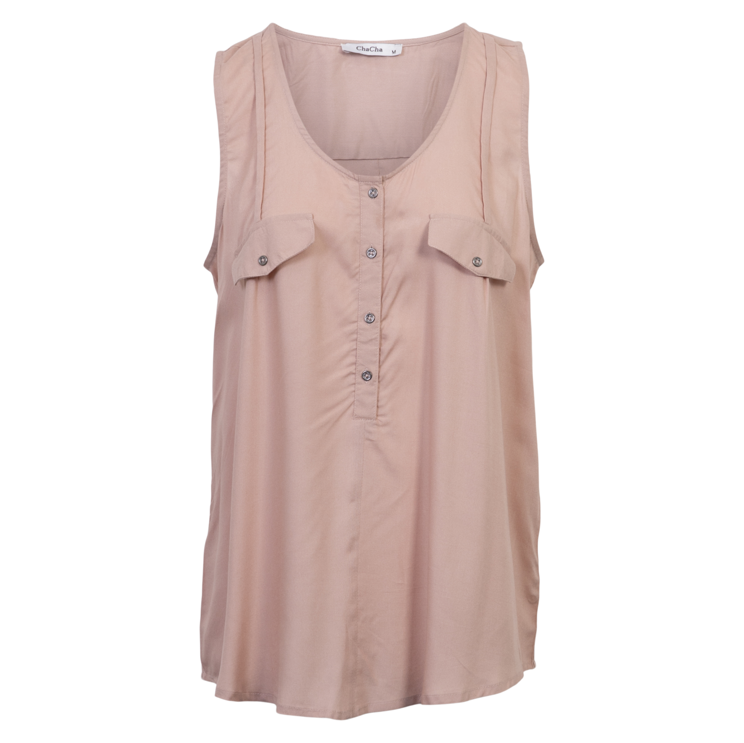 ChaCha Dame Top - Rose - XL