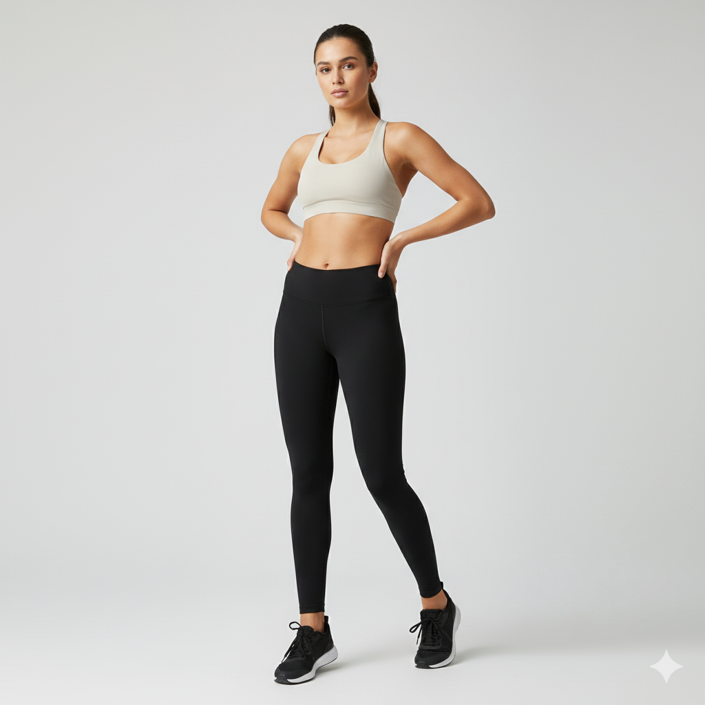 Crossbow Dame Leggings - Black - XL