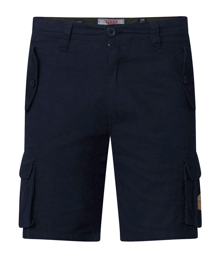 D555 Herre Shorts Plus Size - Navy - 50