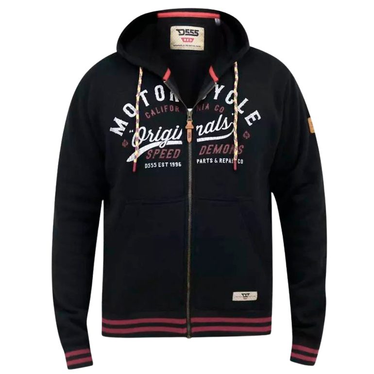 D555 Patrick Herre Cardigan Plus Size - Black - 3XL