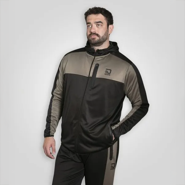 D555 Southport Herre Hættetrøje - Black - 3XL