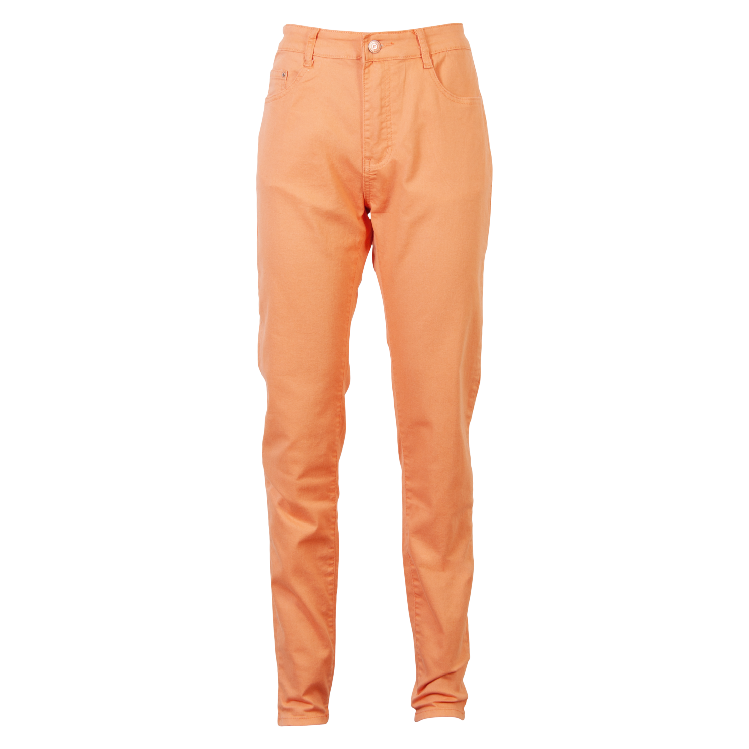 Dame Bukser Plus Size - Orange - 44