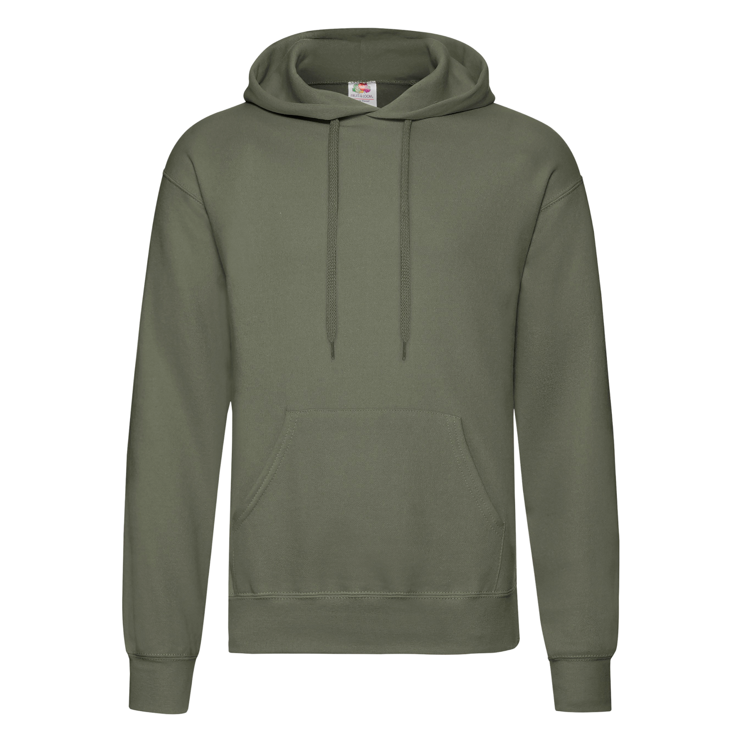 Fruit of the Loom Unisex Hættetrøje - Classic Olive - 3XL