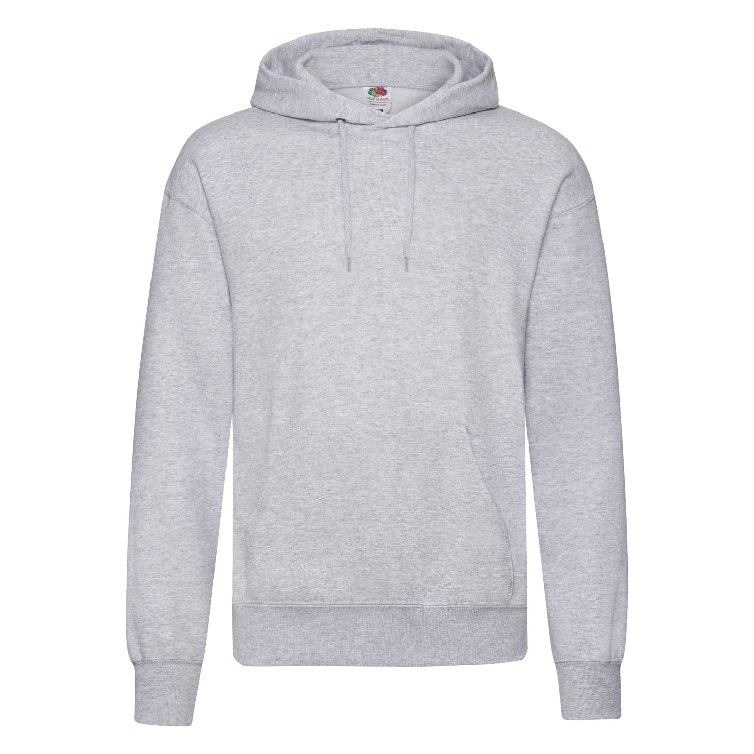 Fruit of the Loom Unisex Hættetrøje - Heather grey - XL