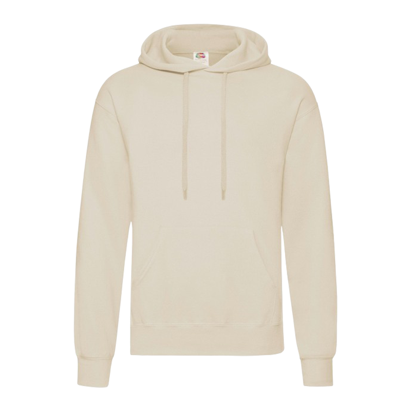 Fruit of the Loom Unisex Hættetrøje - Natural - XL
