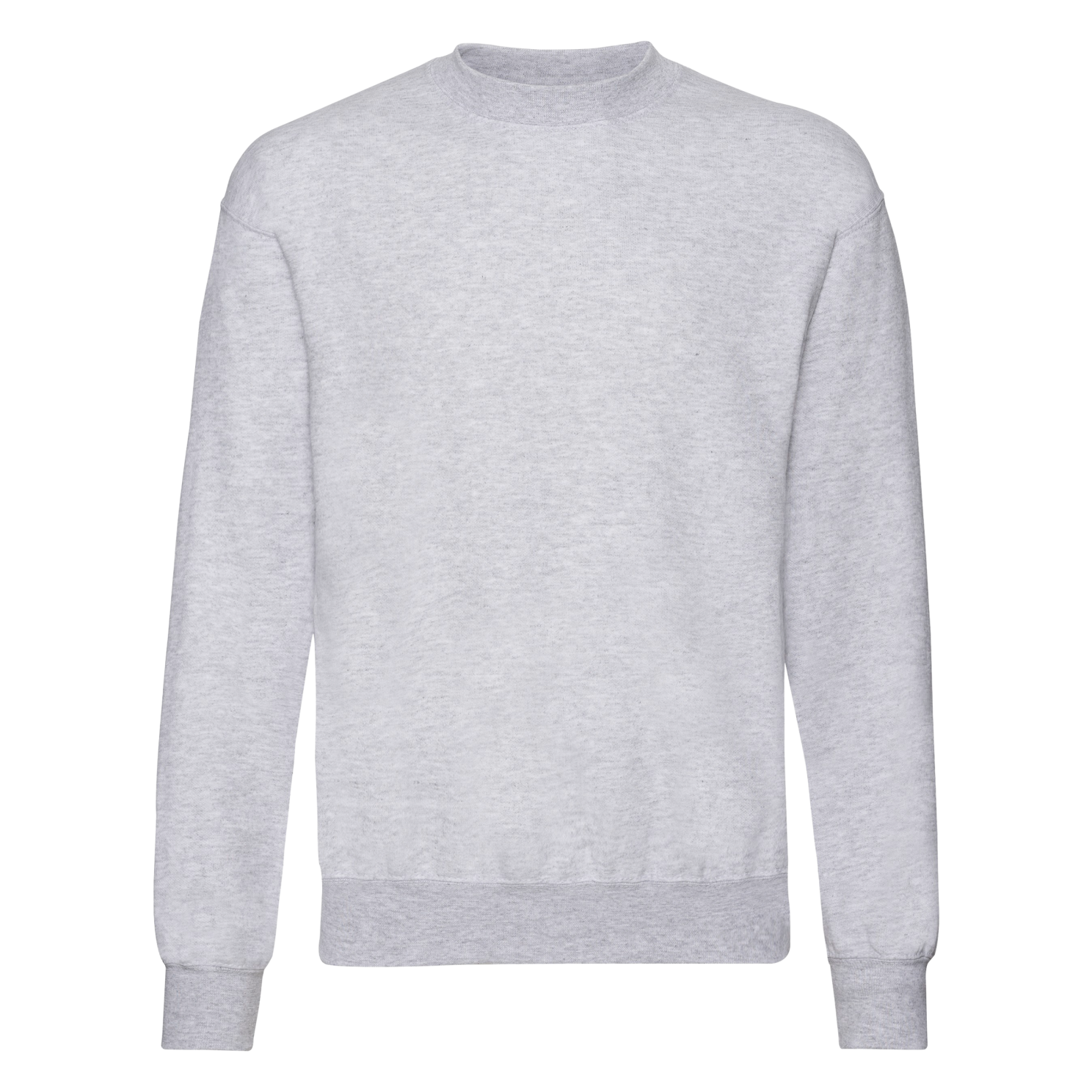 Fruit of the Loom Unisex Sweatshirt - Heather Grey - XL