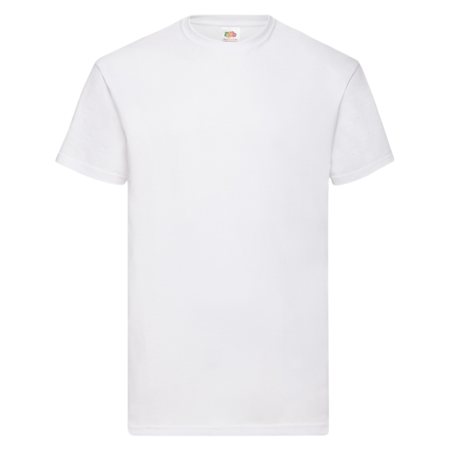 Fruit of the Loom Unisex T-shirt - Hvid - 2XL
