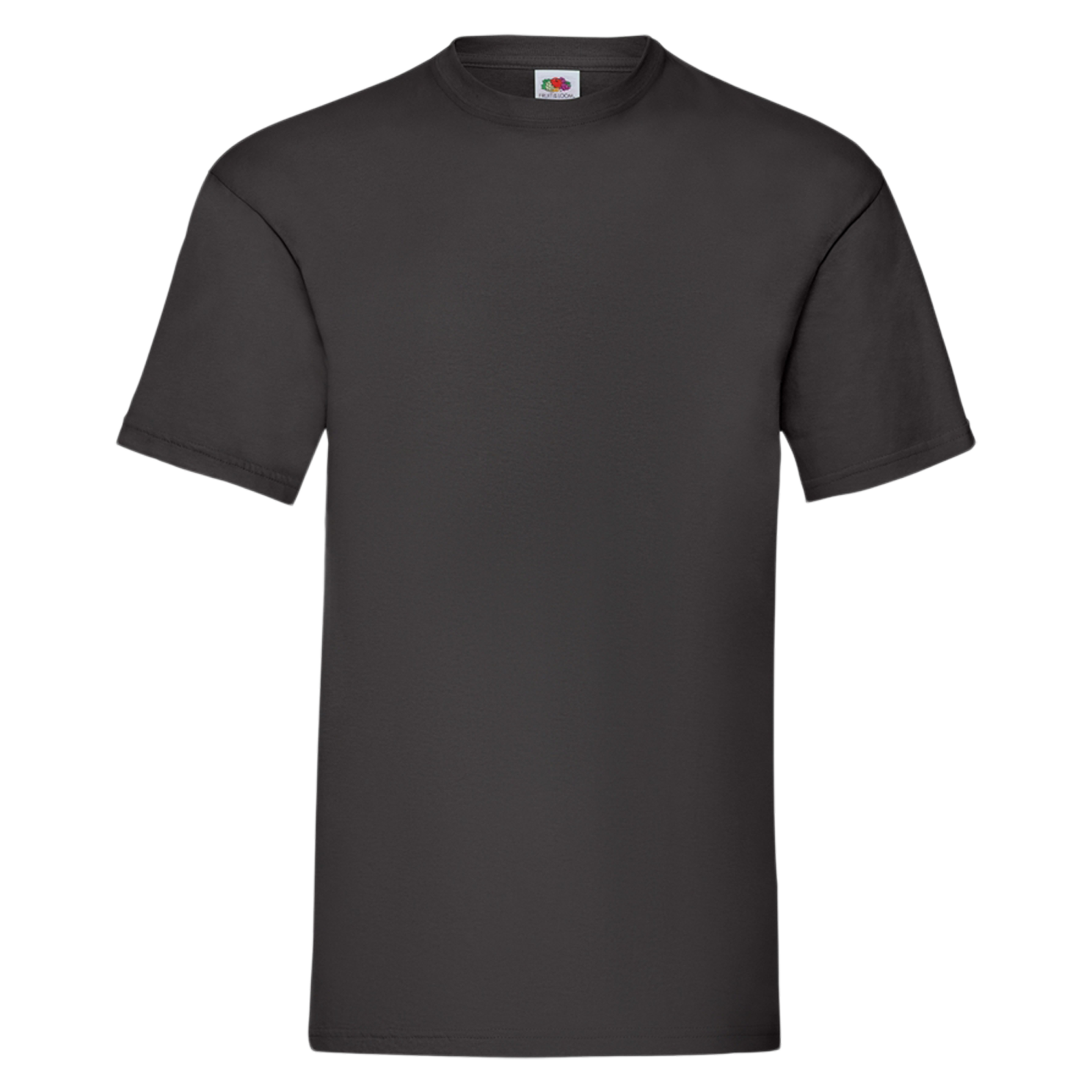 Fruit of the Loom Unisex T-shirt - Sort - XL