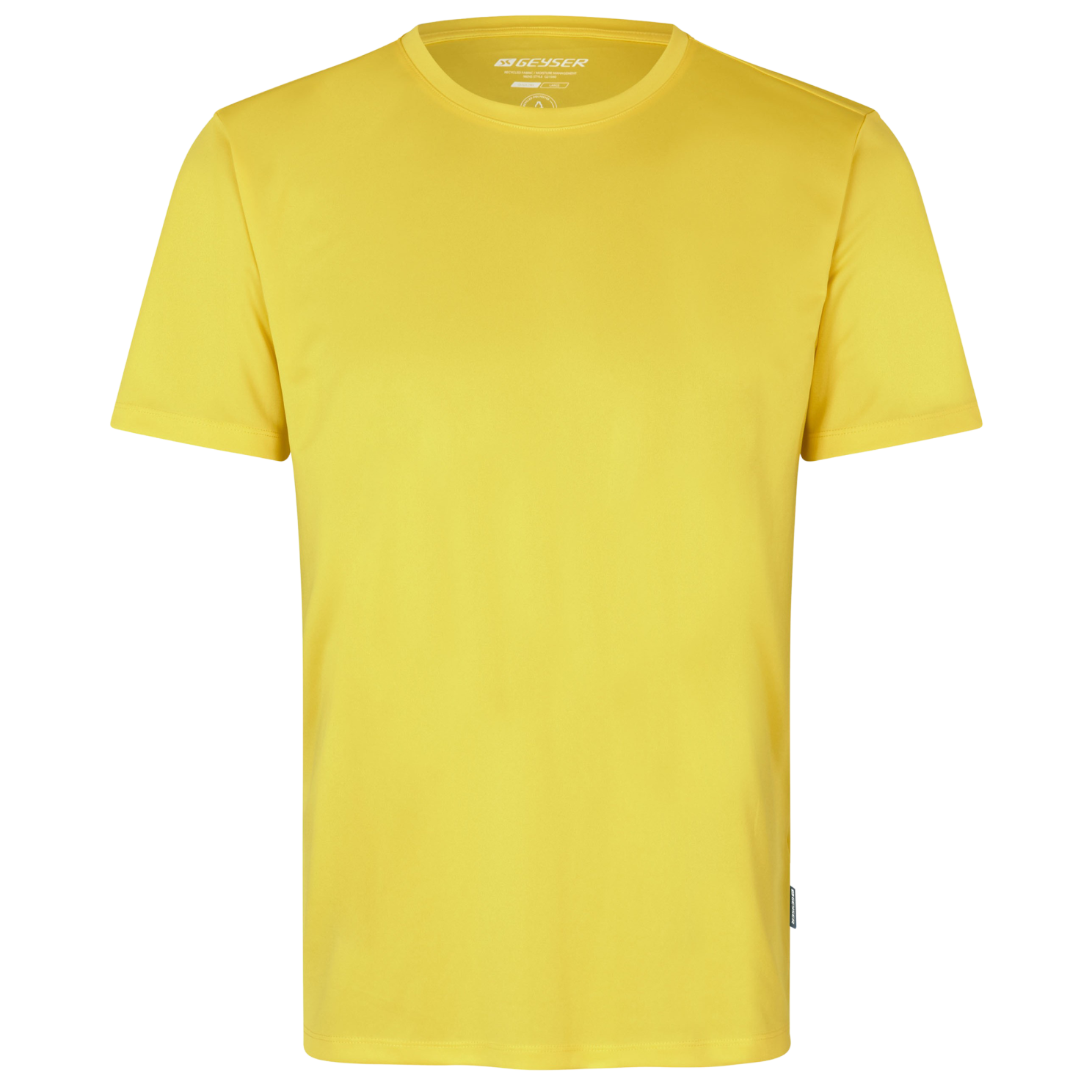 GEYSER by ID Essential Herre Trænings t-shirt - Gul - XL