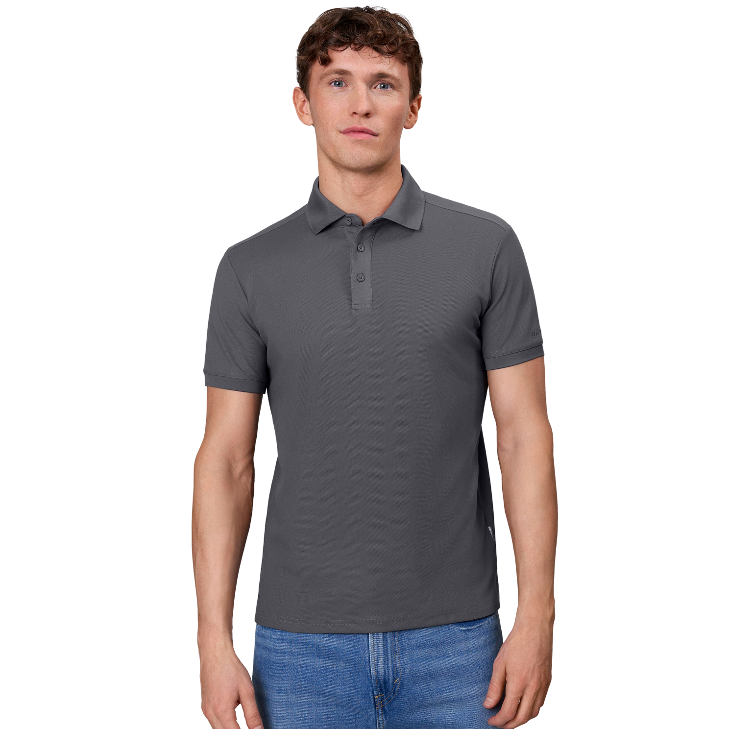 GEYSER by ID Herre Polo - Silver Grey - 4XL