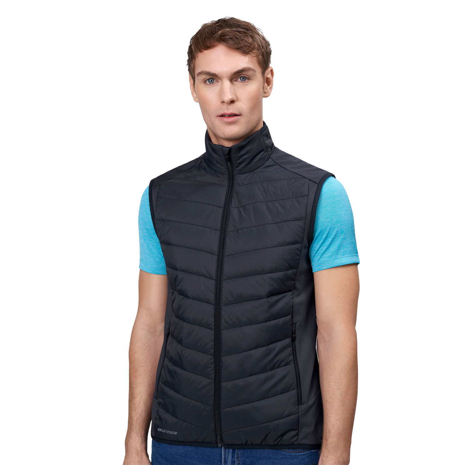 GEYSER by ID Herre Vest - Navy - 4XL