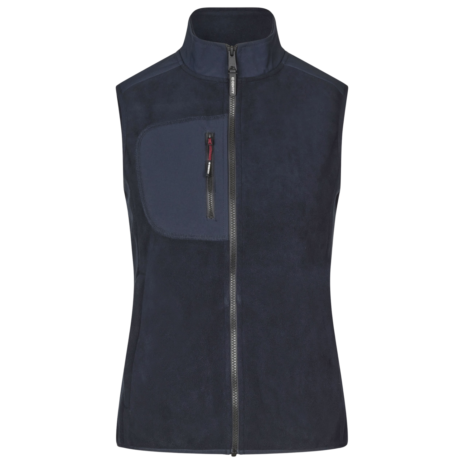 ID Bonded Dame Vest m. fleece - Navy - 2XL