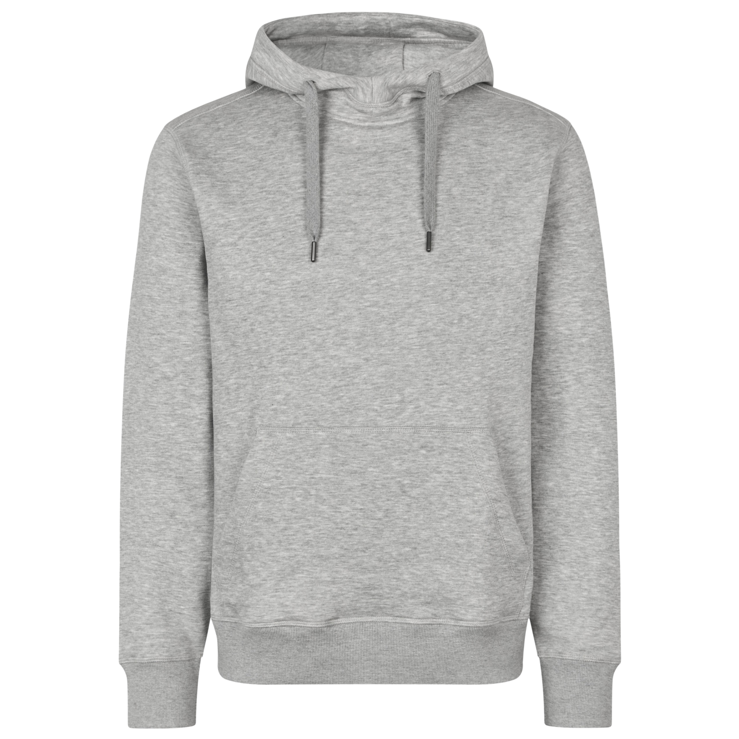 ID Core Herre Hættetrøje - Lys Grå Melange - 3XL