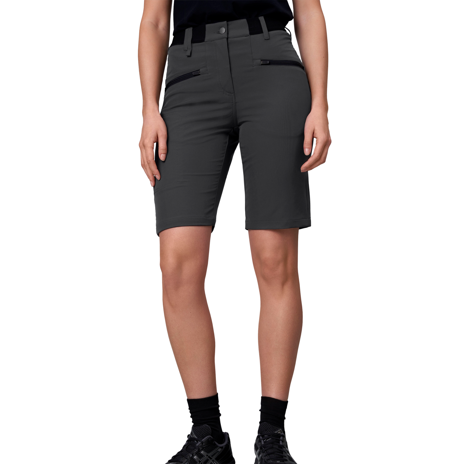 ID Core Stretch Dame Shorts - Koksgrå - XL