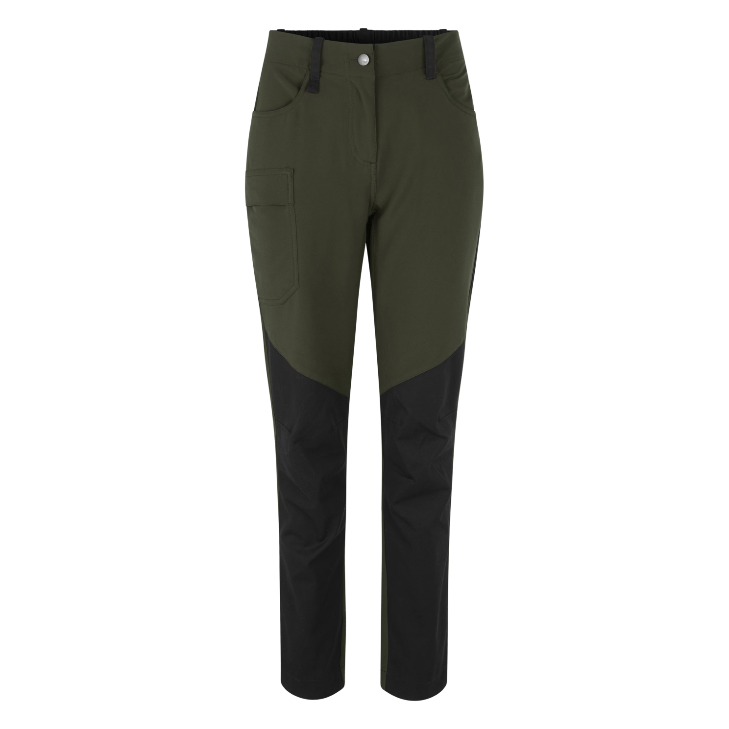 ID Dame Outdoorbukser m. stretch - Oliven - 4XL