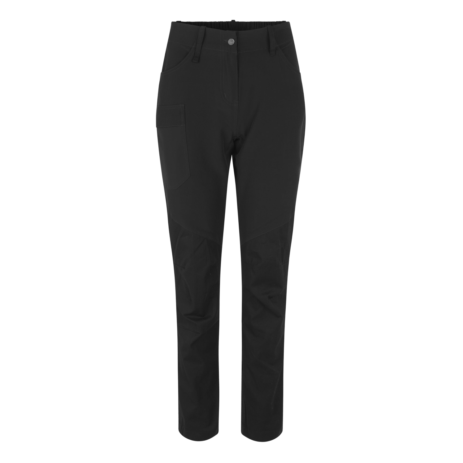 ID Dame Outdoorbukser m. stretch - Sort - XL