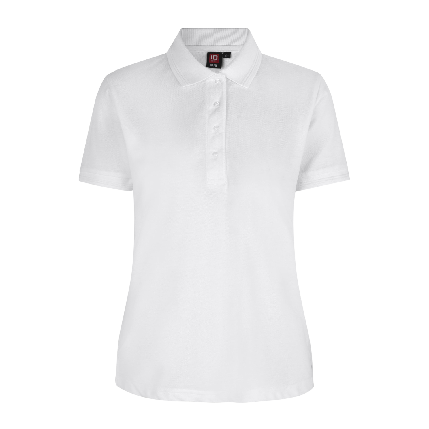 ID Dame Polo - Hvid - 3XL