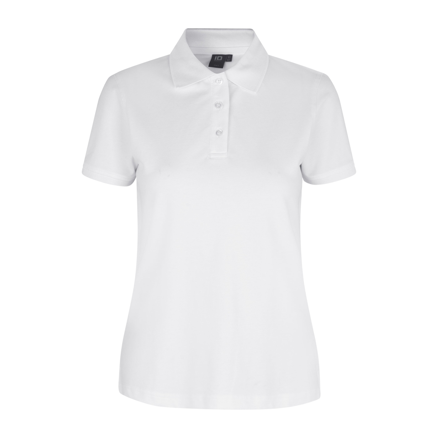 ID Dame Polo - Hvid - 6XL