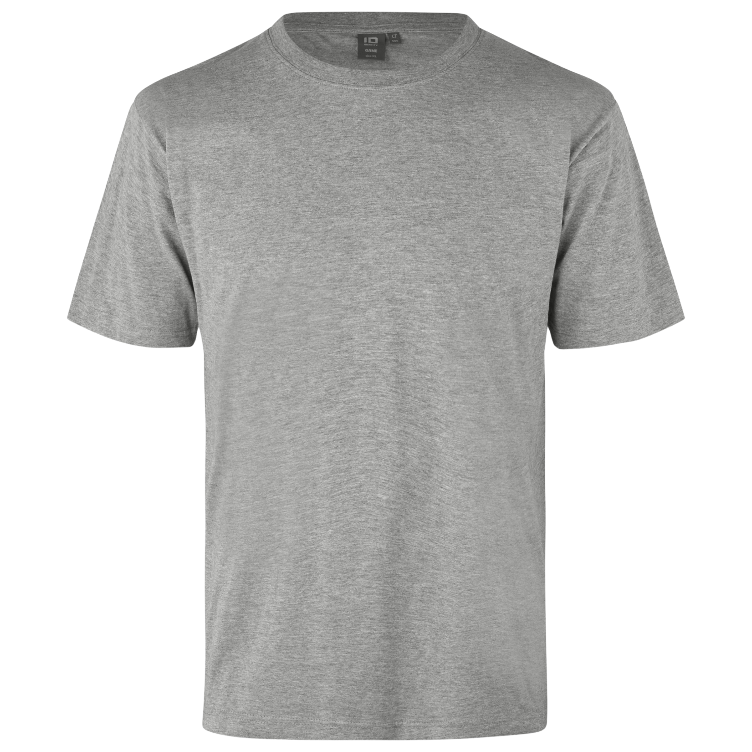 ID Game Herre T-shirt - Grå Melange - 3XL