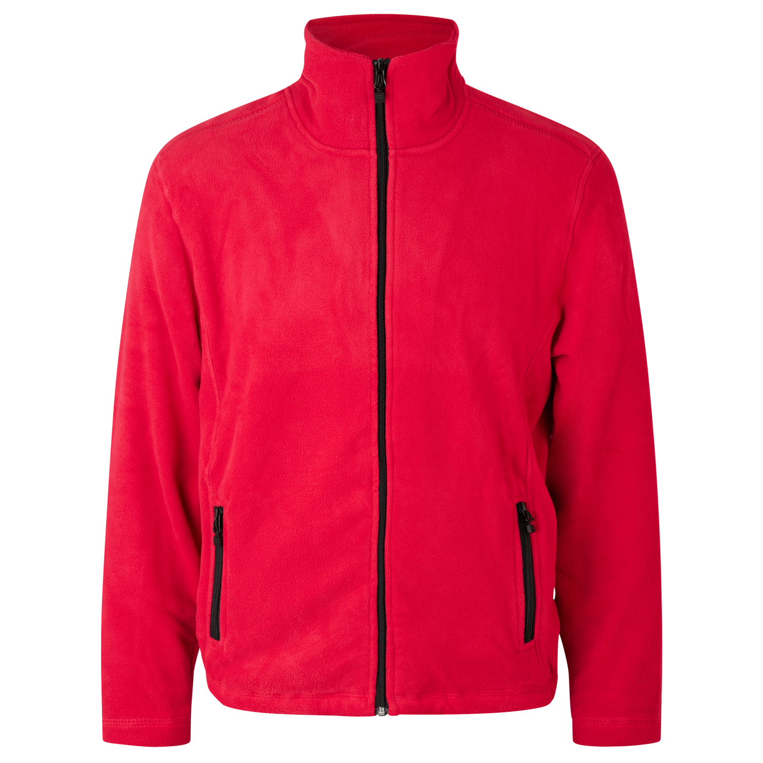 ID Herre Fleecejakke - Rød - 2XL