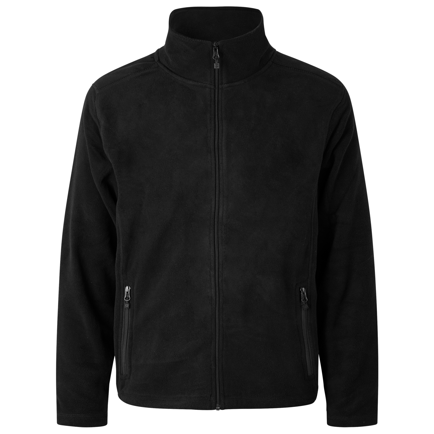 ID Herre Fleecejakke - Sort - 3XL
