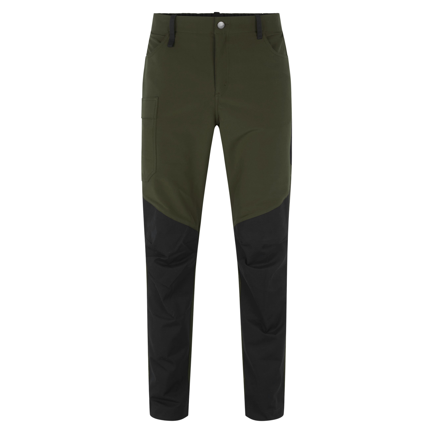 ID Herre Outdoorbukser m. stretch - Oliven - XL